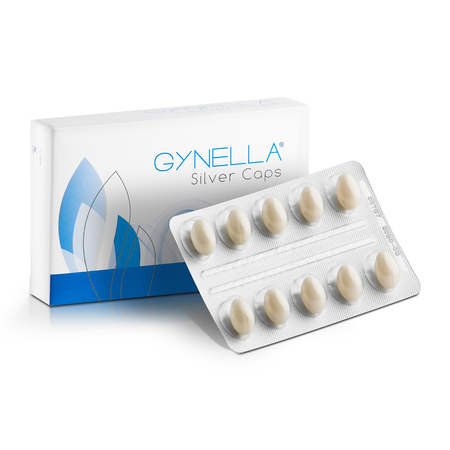 Gynella Silver Caps, 10 capsule vaginale moi, Heaton