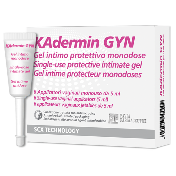KAdermin GYN Monodoza, 6 aplicatoare vaginale, Mba Pharma