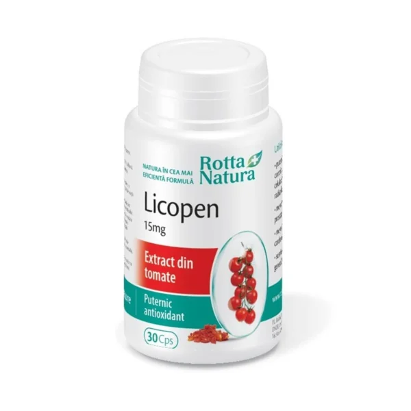 Licopen 15mg, 30 capsule, Rotta Natura