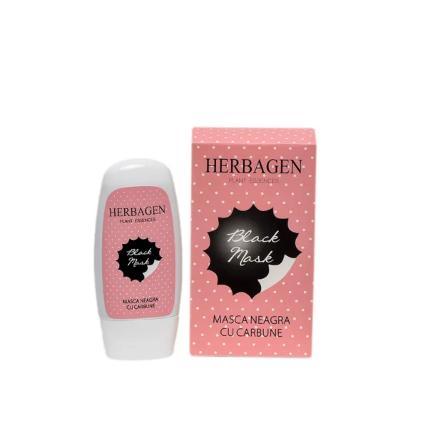 Masca neagra cu carbune, 50g, Herbagen