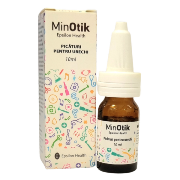 Picaturi de urechi MinOtik, 10ml, Epsilon Health