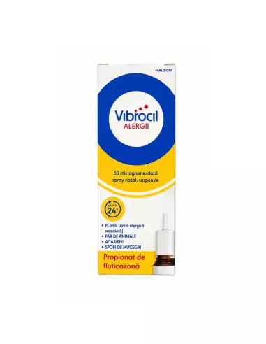 Vibrocil Alergii spray nazal 50mcg/doza 120 doze, Haleon
