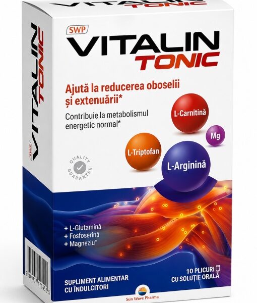 Vitalin Tonic, 10 plicuri, Sun Wave