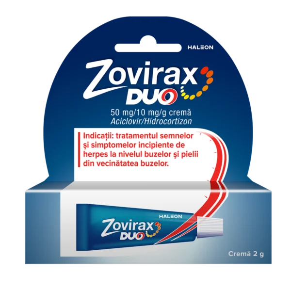 Zovirax Duo crema 50mg/10mg/g , 2g, Haleon