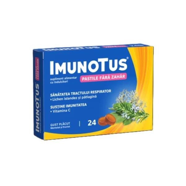 Imunotus fara zahar, 24 comprimate, Fiterman Pharma