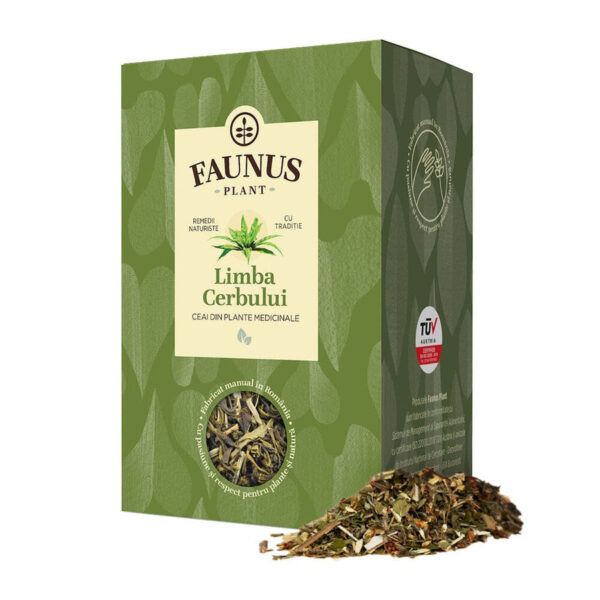 Ceai limba cerbului, 50g, Faunus