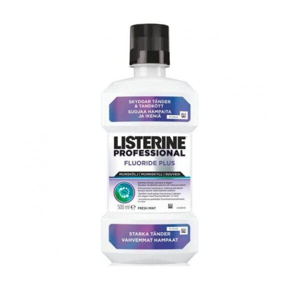 Apa de gura Professional fluoride plus, 500ml, Listerine
