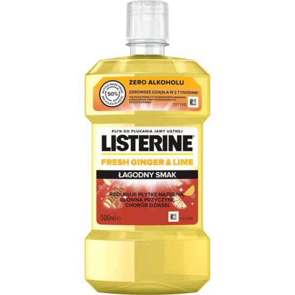 Apa de gura Ginger Lime, 500ml, Listerine