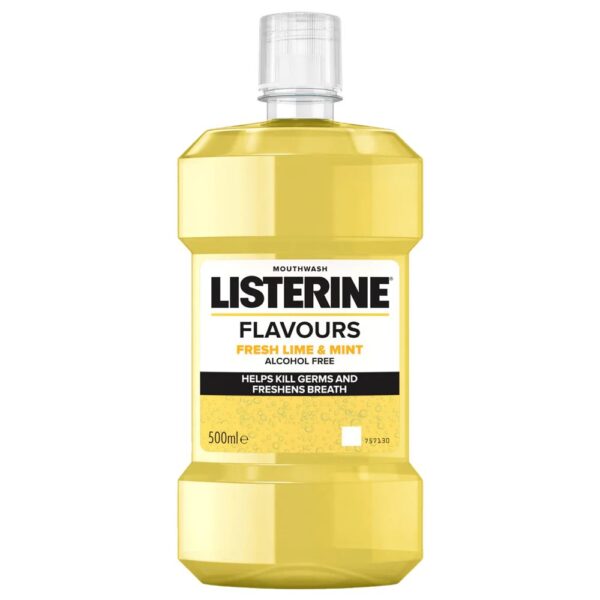 Apa de gura Flavours lamaie menta, 500ml, Listerine