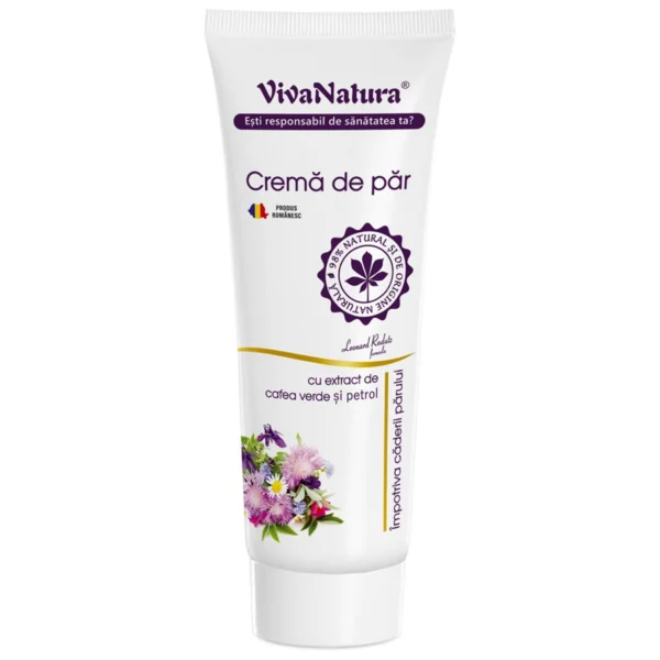 Crema de par cu extracte naturale si petrol, 250ml, VivaNatura