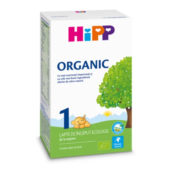 Lapte praf Bio 0 luni+ Organic 1, 300g, Hipp