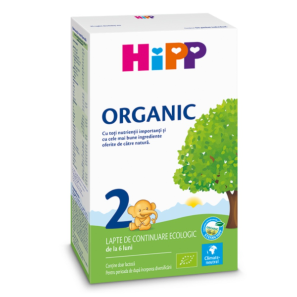 Lapte praf Bio 6 luni + Organic 2, 300g, Hipp