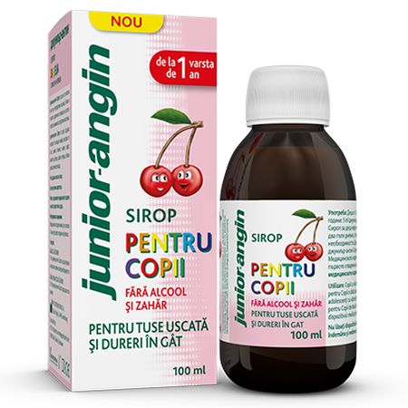 Sirop pentru copii Junior-Angin, 100ml, Klosterfrau