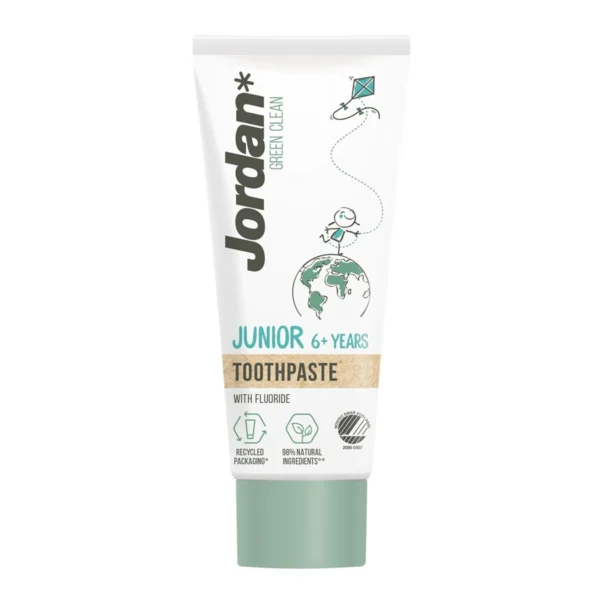 Pasta de dinti pentru copii 6 - 12 ani Green Clean, 50ml, Jordan