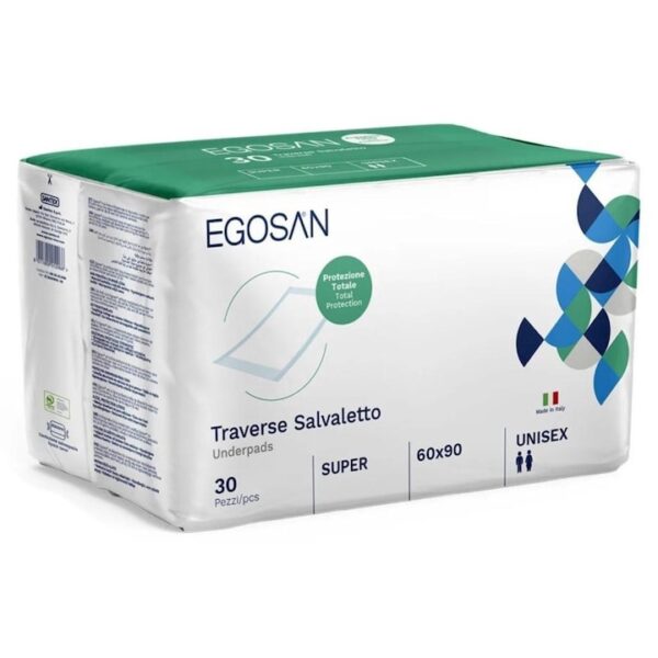 Traverse pentru pat Egosan 60cm/90cm x 30 bucati, extra absorbante, Egosan