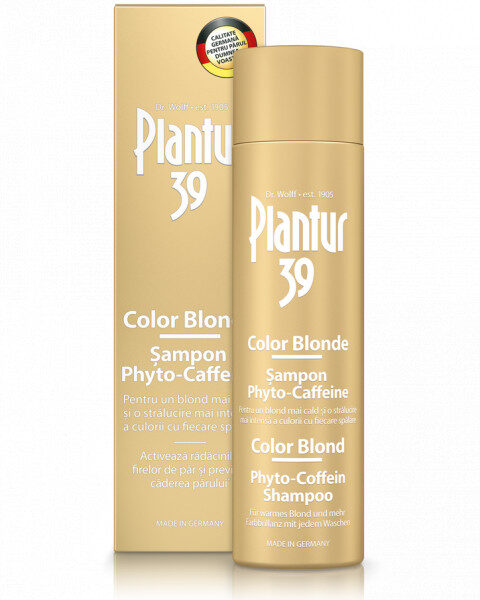 Sampon colorant Color Blonde Phyto-Caffeine Plantur 39, 250ml, Dr Kurt Wolff