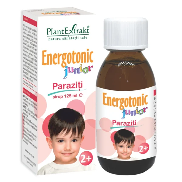 Sirop Energotonic Junior Paraziti, 125ml, PlantExtrakt