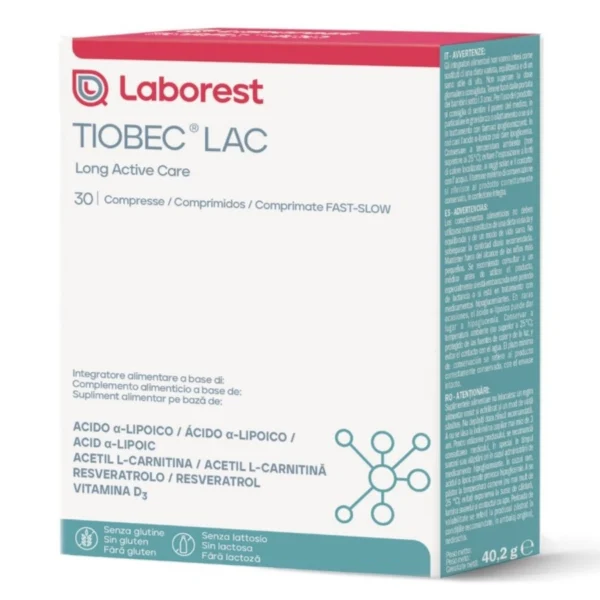 Tiobec Lac, 30 comprimate, Laborest Italia