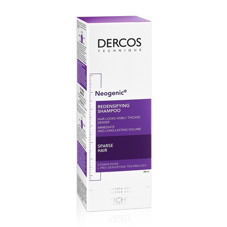 Sampon redensificator cu stemoxidina Dercos Neogenic, 200ml, Vichy