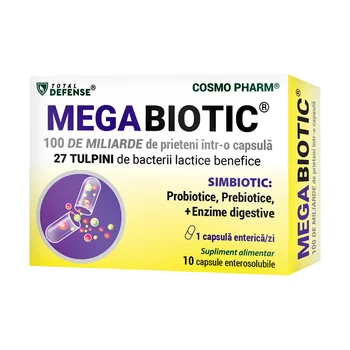 Megabiotic, 100 miliarde, 10 capsule, Cosmo Pharm