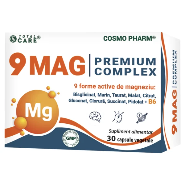 9 Mag Premium Complex , 30 capsule vegetale, Cosmo Pharm