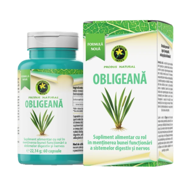 Obligeana, 60 capsule, Hypericum