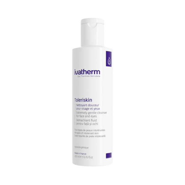 Demachiant fluid pentru fata si ochi Toleriskin, 200ml, Ivatherm