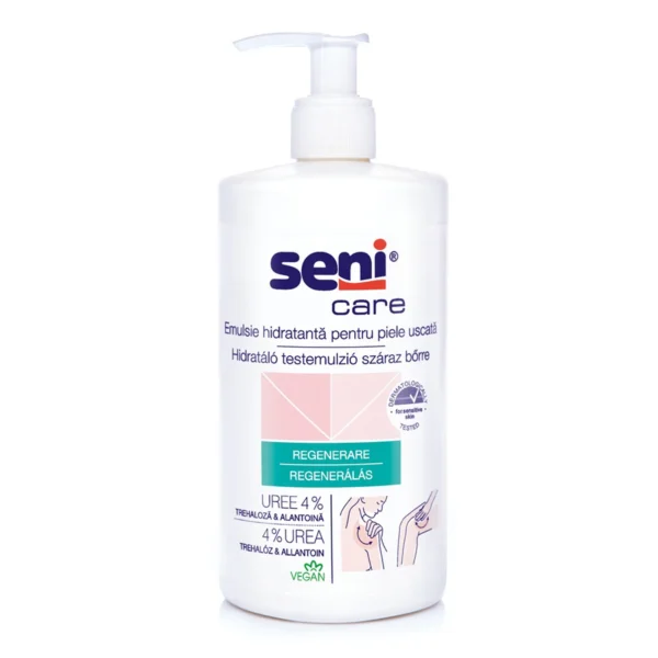 Emulsie pentru piele uscata cu uree, 500ml, Seni