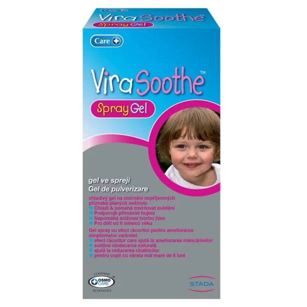 Gel spray pentru ameliorarea varicelei ViraSoothe, 60ml, Stada