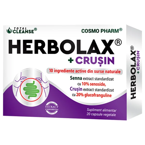 Herbolax + Crusin, 20 capsule, Cosmo Pharm