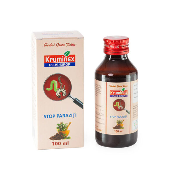 Kruminex Plus sirop pentru eliminarea parazitilor intestinali, 100ml, Trio Healthcare