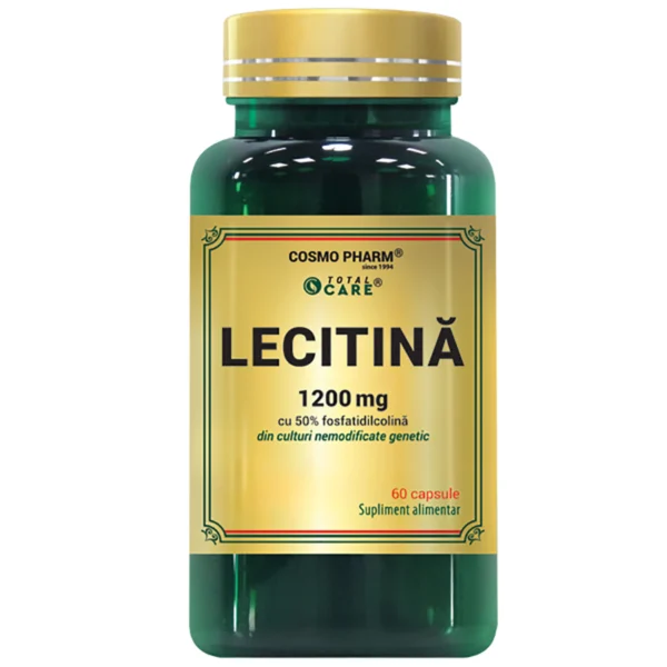 Premium Lecitina 1200mg, 60 capsule, Cosmo Pharm