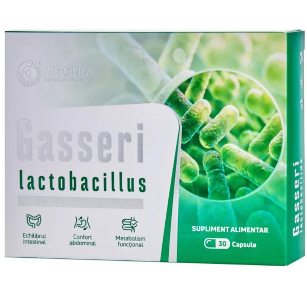 Probiotic Lactobacillus Gasseri 50mld UFC, 30 capsule, Aronia Charlottenburg
