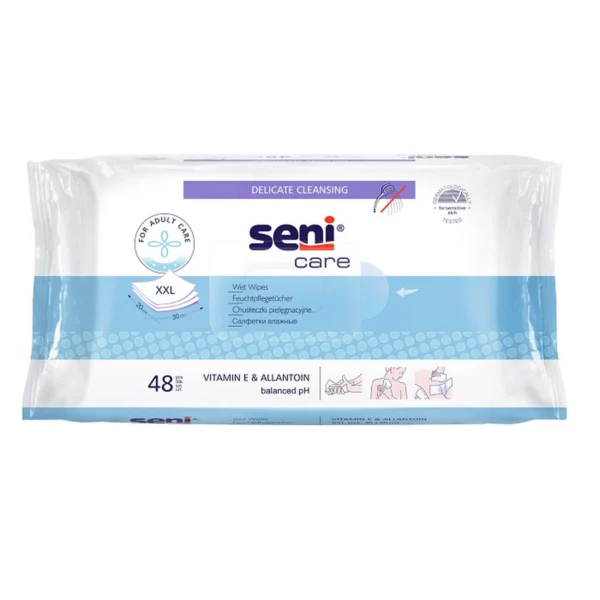 Servetele umede Seni Care, 48 bucati, Seni