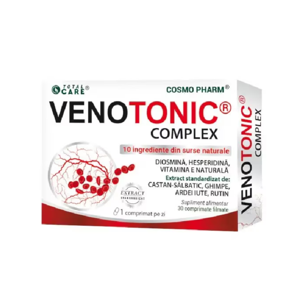 Premium Venotonic Complex, 30 comprimate, Cosmo Pharm