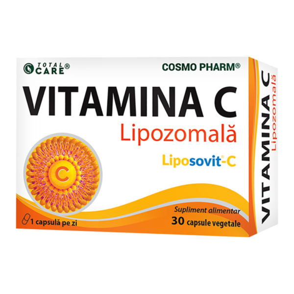 Vitamina C Lipozomala 1000mg, 30 capsule, Cosmo Pharm